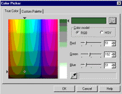 Colour Picker - True Colour