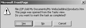 Save the task prompt