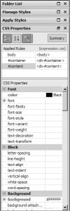 Stacked Task Panes - A Custom Workspace.