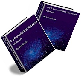 Expression Web Tips Ebooks Vol l and Vol ll